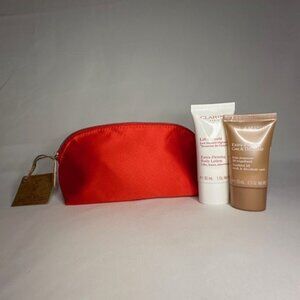 Clarins 2 Piece Travel Bag